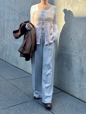 Sayakaさん（レディース・161cm）の春コーディネート