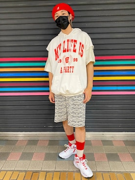 TAIYOさんの（Bershka | ベルシュカ）を使ったコーディネート