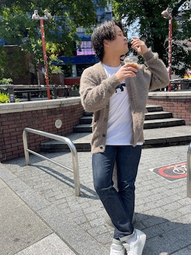 「COMMON PROJECTS（コモンプロジェクト）のアイテム」を使った、安藤直輝さん（メンズ・168cm）の秋コーディネート