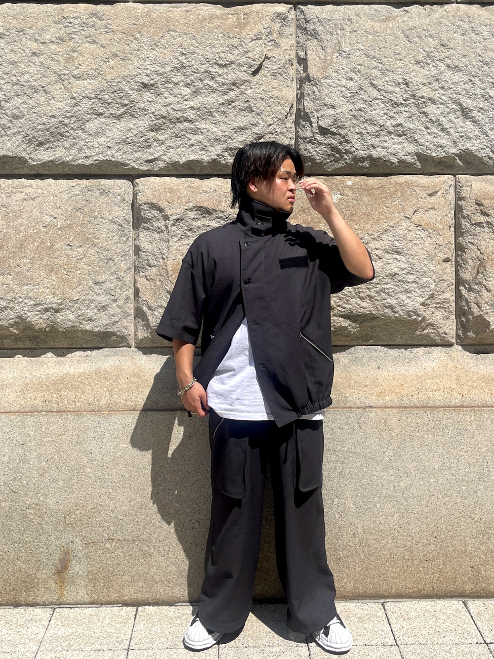 メゾンスペシャル　Wrap Cut Wide Cargo Pants MAISON SPECIAL（メゾンスペシャル）の「《UNISEX》Wrap Cut Wide