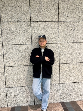 安藤直輝さん（メンズ・168cm）の秋コーディネート