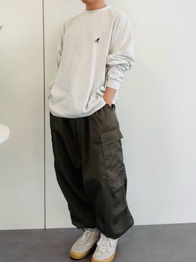 「VANS（バンズ）のアイテム」を使った、sasaさん（メンズ・162cm）の夏コーディネート