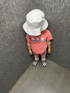 「アイテム（パンツ）」を使った、nanaさん（キッズ・90cm）の秋コーディネート