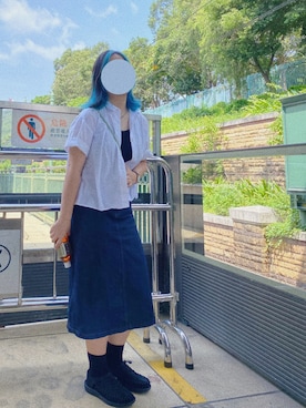 「bluehair」｜🇭🇰さん（レディース・163cm）の秋コーディネート