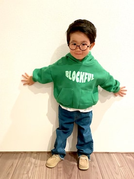 𝚁𝙴𝙸☺︎さん(キッズ・100cm)の秋コーディネート