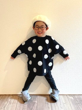 𝚁𝙴𝙸☺︎さん(キッズ・100cm)の秋コーディネート