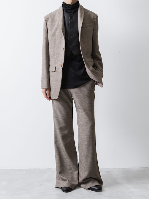 【ato】SLUB TWEED FLAIR PANTS フレアパンツ　スラックス ato】SLUB TWEED FLAIR PANTS フレアパンツ スラックス ATO | SLUB