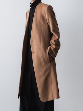 「アイテム（チェスターコート）」を使った、ogasawaraさん（メンズ・174cm）の秋コーディネート