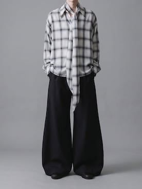 「ato（アトウ）のアイテム（トップス）」を使った、ogasawaraさん（メンズ・174cm）の春コーディネート