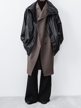 「アイテム（ブルゾン）」を使った、ogasawaraさん（メンズ・174cm）の秋コーディネート