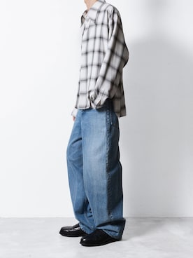 「インディゴデニム」｜ogasawaraさん（メンズ・174cm）の秋コーディネート