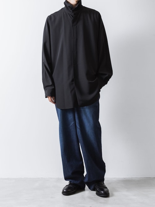 Crepe de Chine SCARF SHIRT（シャツ/ブラウス）｜ato（アトウ