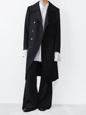 「アイテム（ピーコート）」を使った、ogasawaraさん（メンズ・174cm）の秋コーディネート