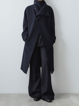 「アイテム（ジャケット/アウター、ブルー系）」を使った、ogasawaraさん（メンズ・174cm）の冬コーディネート