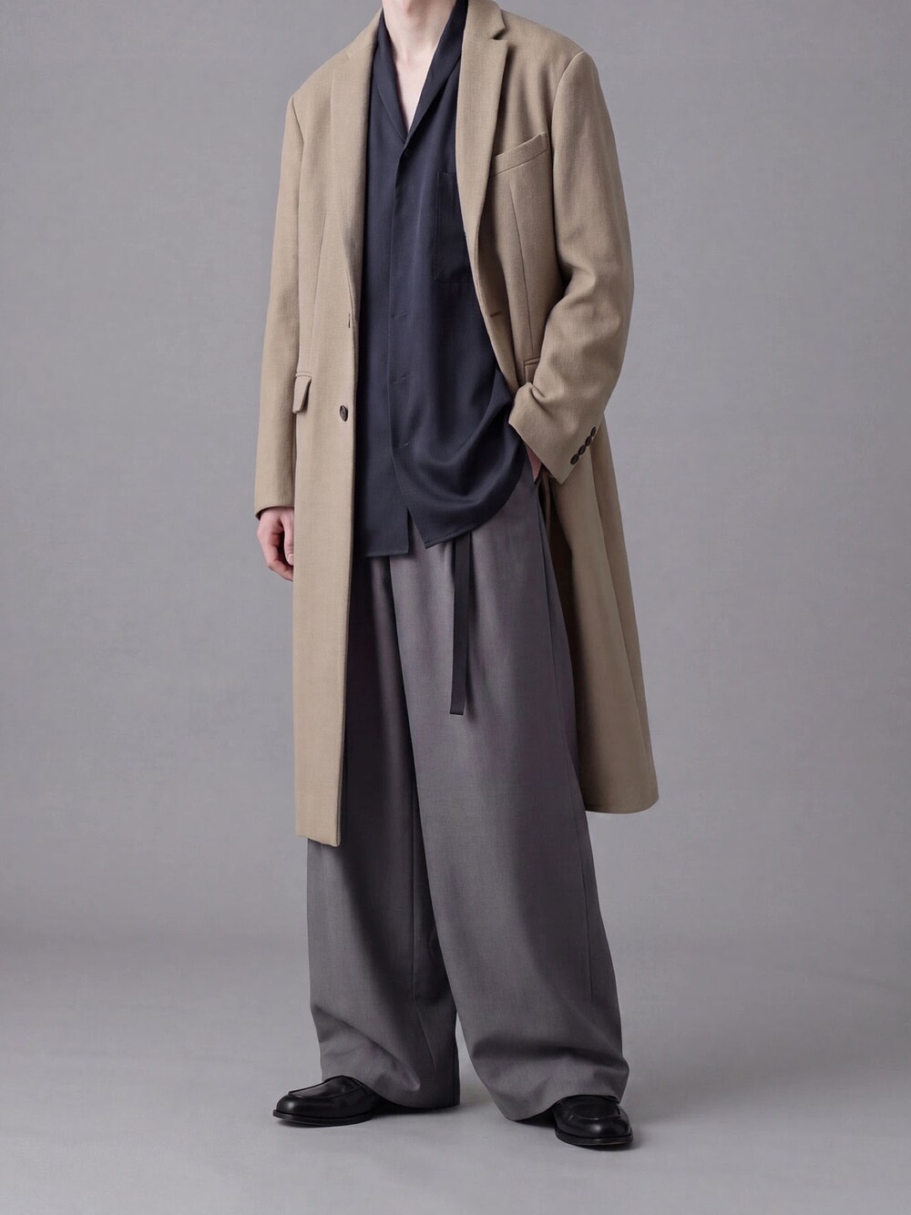 ato（アトウ）の「CHESTERFIELD COAT（チェスターコート）」 - WEAR