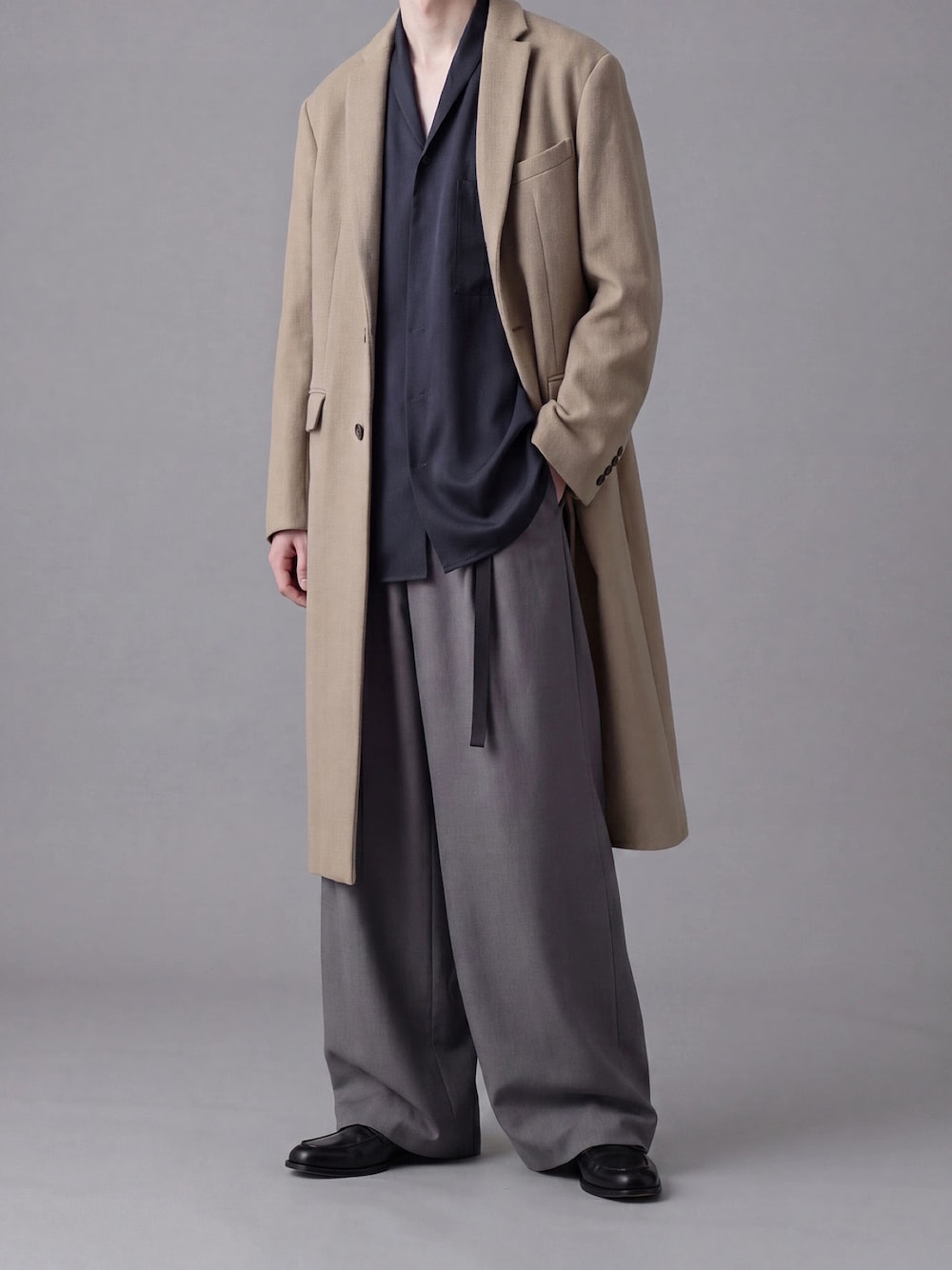 ato（アトウ）の「CHESTERFIELD COAT（チェスターコート）」 - WEAR