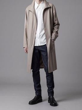 「コート」｜ogasawaraさん（メンズ・174cm）の春コーディネート