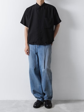 「ato（アトウ）のアイテム」を使った、ogasawaraさん（メンズ・174cm）の夏コーディネート