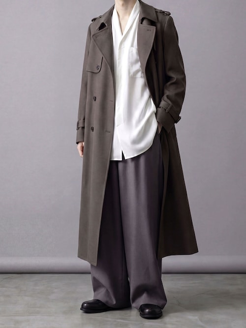 ATO（アトウ） トレンチコート コート NEW WOOL TRENCH COAT メンズ