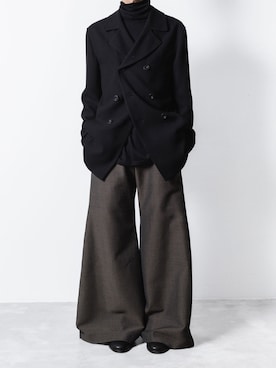 アトウ ato ノーカラー テーラードジャケット メンズ JPN：48