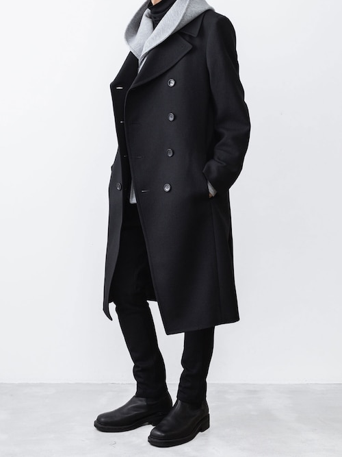 DOUBLE BREASTED COAT（ピーコート）｜ato（アトウ）のファッション