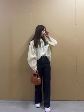 「ブラウスコーデ」｜のんさん（レディース・151cm）の秋コーディネート