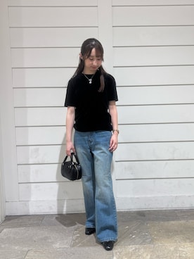 「アイテム（タンクトップ）」を使った、のんさん（レディース・151cm）の夏コーディネート