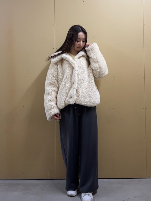 セール】フェイクファーコート（ムートンコート）｜fredy emue