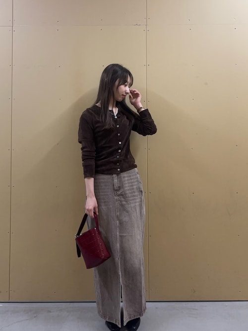 セール】デニムタイトスカート（デニムスカート）｜fredy emue