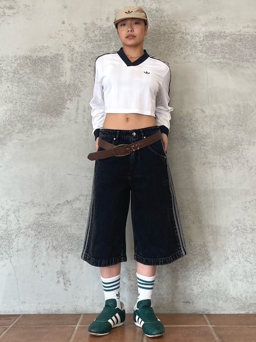 アディカラー デニム ファイヤーバードショーツ / ハーフパンツ / アディダスオリジナルス adidas Originals