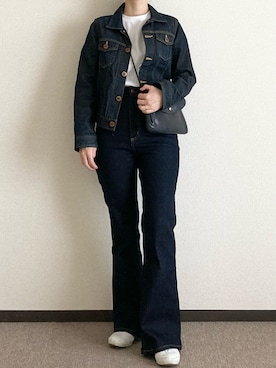 「RED CARD TOKYO（レッドカード）のアイテム（ジャケット/アウター）」を使った、moemineさん（レディース・150cm）の春コーディネート
