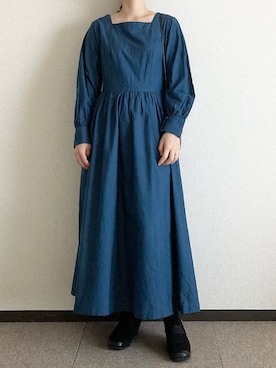 「ナチュラルスタイル」｜「アイテム（その他シューズ）」を使った、moemineさん（レディース・150cm）の春コーディネート