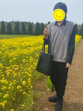 「アイテム（ビジネスシャツ）」を使った、kudiさん（メンズ・180cm）の夏コーディネート
