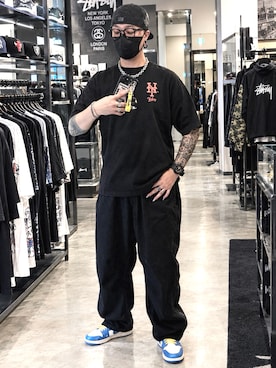 「SBG（エスビー）のアイテム」を使った、jokerさん（メンズ・170cm）の秋コーディネート