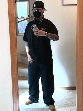 「アイテム（アンダーウェア）」を使った、jokerさん（メンズ・170cm）の秋コーディネート