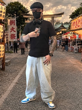 「AVIREX（アヴィレックス）のアイテム」を使った、jokerさん（メンズ・170cm）の夏コーディネート