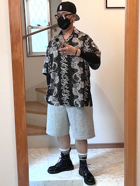 「AVIREX（アヴィレックス）のアイテム」を使った、jokerさん（メンズ・170cm）の夏コーディネート