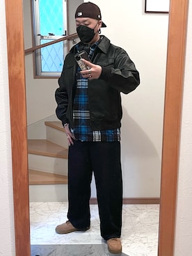 「アイテム（ボクサーパンツ）」を使った、jokerさん（メンズ・170cm）の秋コーディネート