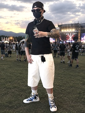 「アイテム（生活家電）」を使った、jokerさん（メンズ・170cm）の夏コーディネート