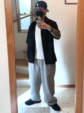 「アイテム（キャップ）」を使った、jokerさん（メンズ・170cm）の秋コーディネート
