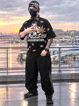 「ASICS（アシックス）のアイテム」を使った、jokerさん（メンズ・170cm）の秋コーディネート