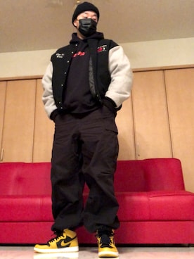 「UBIQ（ユービック）のアイテム」を使った、jokerさん（メンズ・170cm）の冬コーディネート