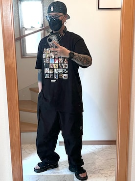 「アイテム（PC・スマホグッズ/家電）」を使った、jokerさん（メンズ・170cm）の夏コーディネート