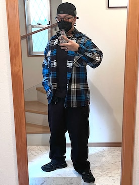 「アイテム（アンダーウェア）」を使った、jokerさん（メンズ・170cm）の秋コーディネート