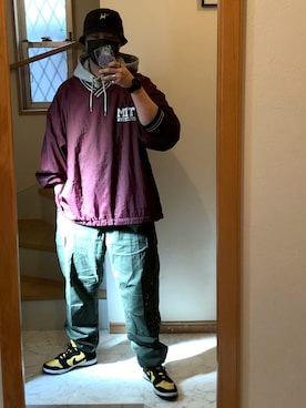 「UBIQ（ユービック）のアイテム」を使った、jokerさん（メンズ・170cm）の冬コーディネート