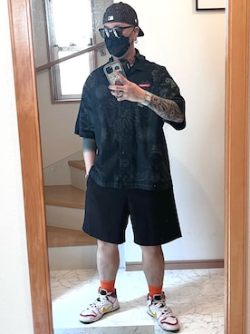 「アイテム（生活家電）」を使った、jokerさん（メンズ・170cm）の夏コーディネート