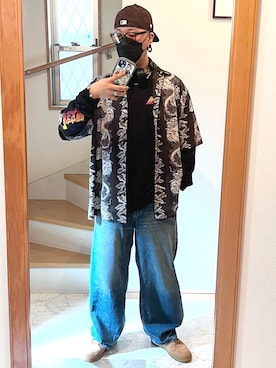 「アイテム（アンダーウェア）」を使った、jokerさん（メンズ・170cm）の秋コーディネート
