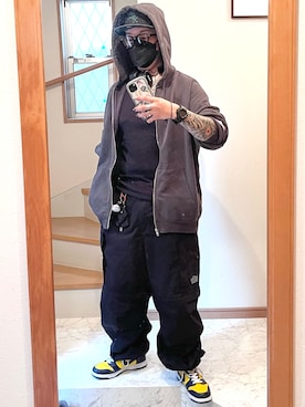 「アイテム（ボクサーパンツ）」を使った、jokerさん（メンズ・170cm）の秋コーディネート