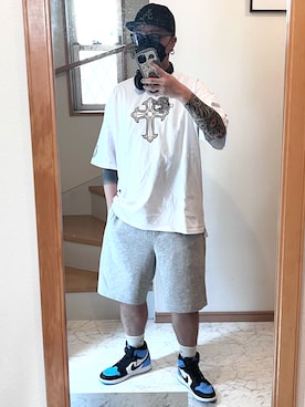 「アイテム（ボクサーパンツ）」を使った、jokerさん（メンズ・170cm）の夏コーディネート