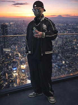 「KEBOZ（ケボズ）のアイテム」を使った、jokerさん（メンズ・170cm）の春コーディネート